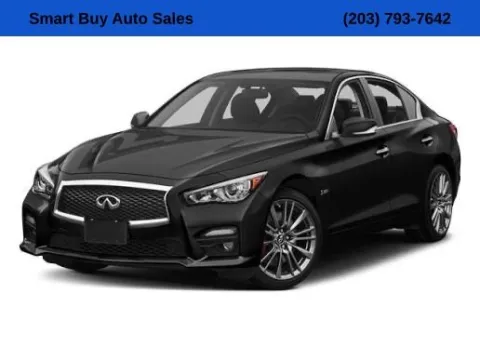 Black 2017 INFINITI Q50 3.0t Premium for sale in Meriden, CT