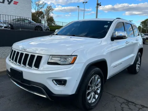 White 2014 Jeep Grand Cherokee Limited for sale in Meriden, CT