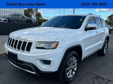 White 2014 Jeep Grand Cherokee Limited for sale in Meriden, CT