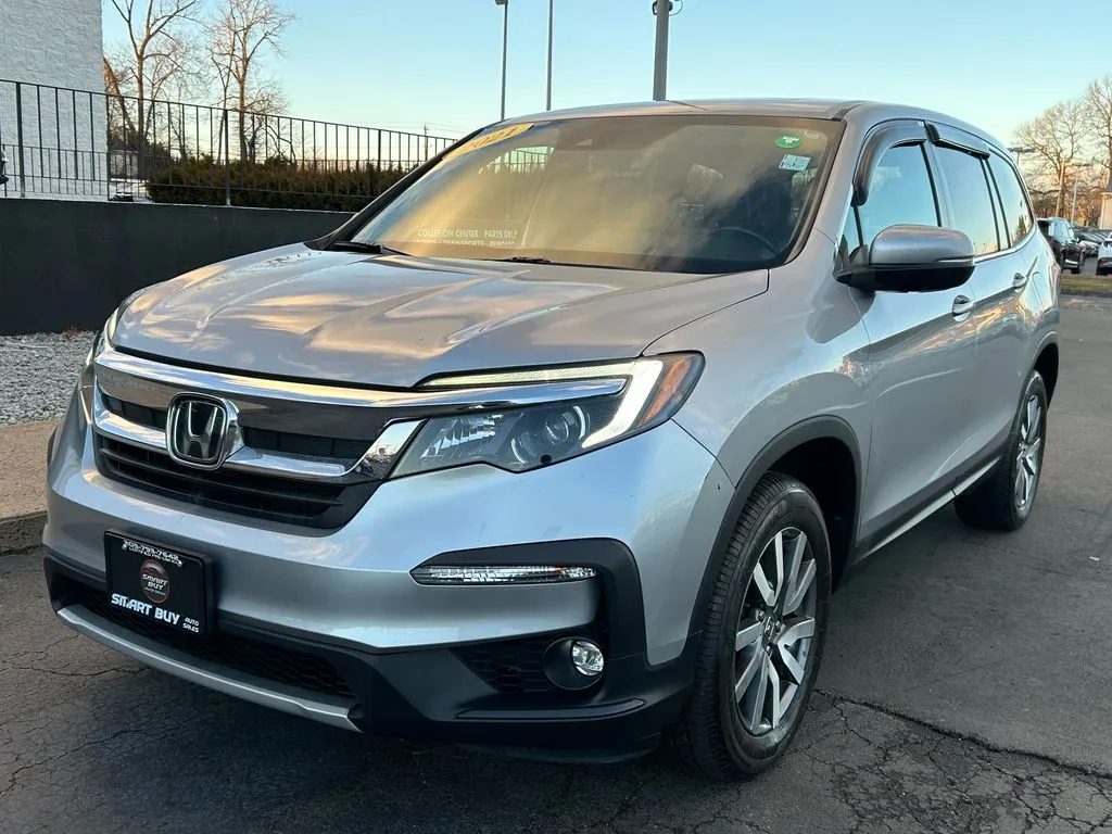 Silver 2021 Honda Pilot EX-L for sale in Meriden, CT