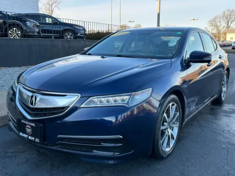 Blue 2015 Acura TLX 3.5L V6 for sale in Meriden, CT