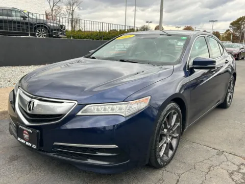 Blue 2015 Acura TLX 3.5L V6 for sale in Meriden, CT
