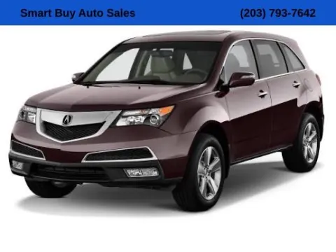 Red 2012 Acura MDX Technology for sale in Meriden, CT