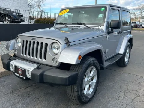 Silver 2014 Jeep Wrangler Sahara for sale in Meriden, CT