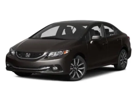Black 2015 Honda Civic EX-L for sale in Meriden, CT