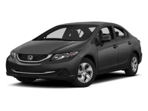 Black 2013 Honda Civic LX for sale in Meriden, CT