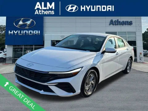 White 2025 Hyundai Elantra SE for sale in Athens, GA