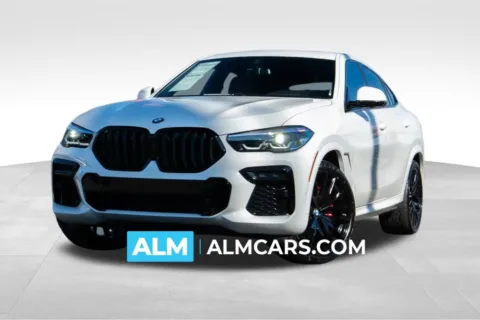 White 2022 BMW X6 xDrive40i for sale in Athens, GA
