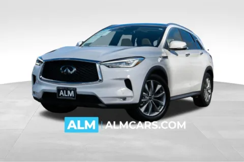 White 2021 INFINITI QX50 LUXE for sale in Athens, GA