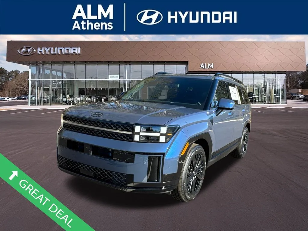 Blue 2026 Hyundai Santa Fe Hybrid Calligraphy for sale in Athens, GA