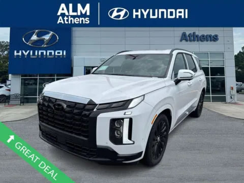 White 2025 Hyundai Palisade Calligraphy Night Edition for sale in Athens, GA