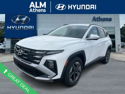 White 2025 Hyundai Tucson SEL Convenience for sale in Athens, GA