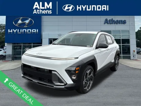 White 2026 Hyundai Kona SEL Premium for sale in Athens, GA