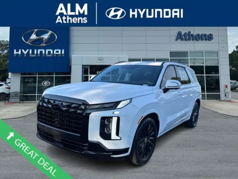 White 2025 Hyundai Palisade Calligraphy Night Edition for sale in Athens, GA