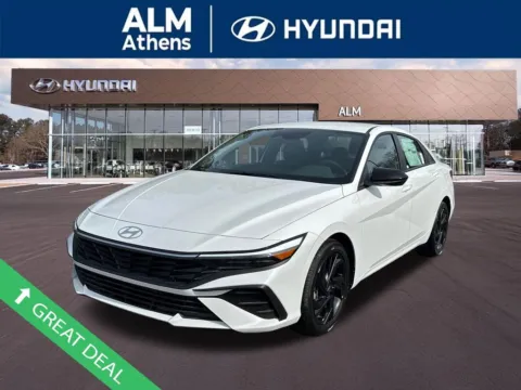 White 2026 Hyundai Elantra SEL Sport for sale in Athens, GA
