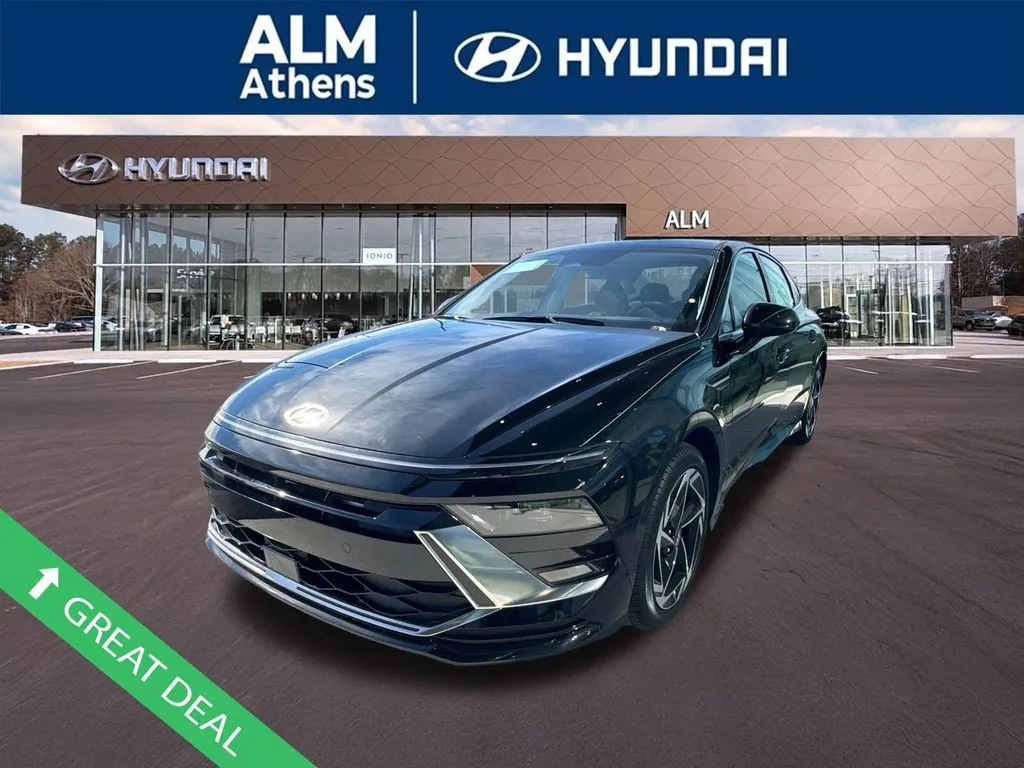 Black 2026 Hyundai Sonata SEL Sport for sale in Athens, GA