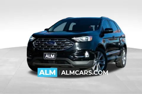 Black 2020 Ford Edge Titanium for sale in Athens, GA