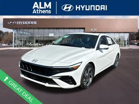 White 2026 Hyundai Elantra Limited for sale in Athens, GA
