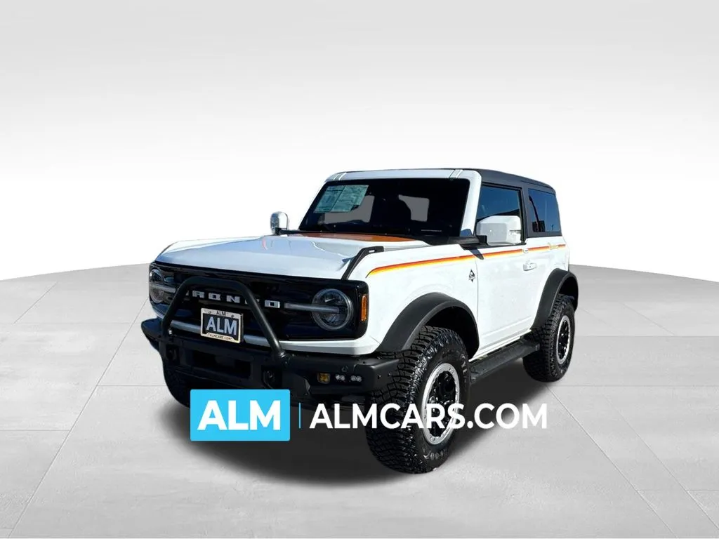 White 2022 Ford Bronco Outer Banks for sale in Athens, GA