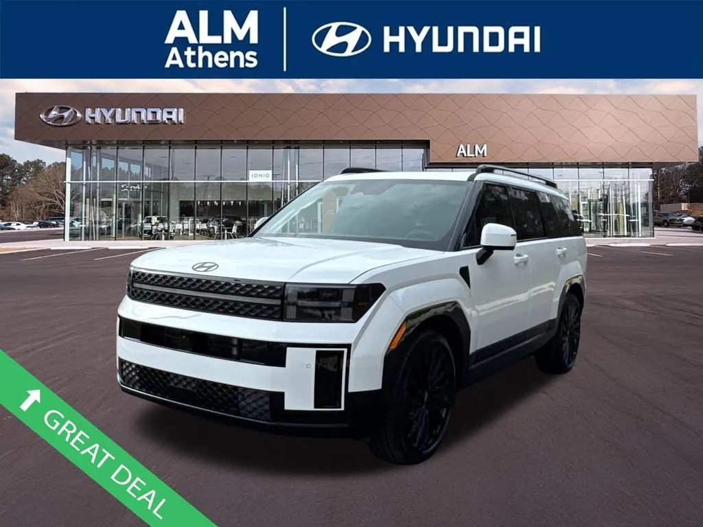 White 2026 Hyundai Santa Fe Calligraphy for sale in Athens, GA