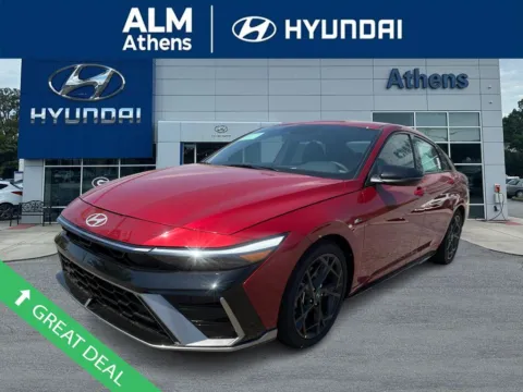 Red 2025 Hyundai Elantra N Line for sale in Athens, GA