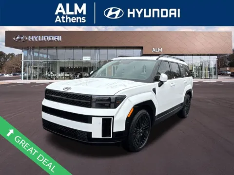 White 2026 Hyundai Santa Fe Hybrid Calligraphy for sale in Athens, GA