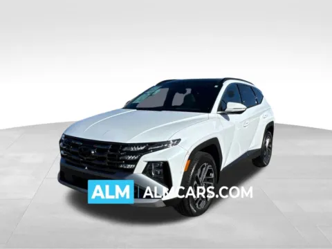 White 2025 Hyundai Tucson Hybrid Limited for sale in Athens, GA
