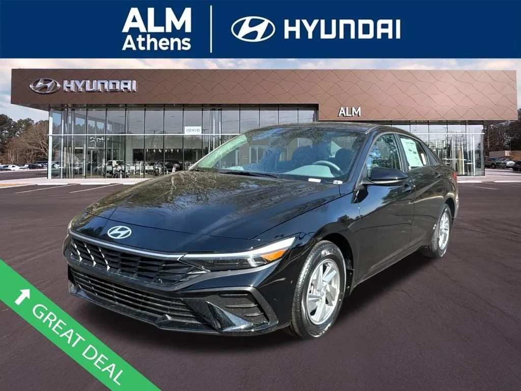 Black 2026 Hyundai Elantra SE for sale in Athens, GA