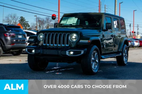 Photos of 2021 Jeep Wrangler Unlimited Sahara for sale in Athens, GA at ALM Hyundai Athens