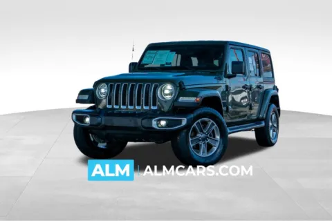 Green 2021 Jeep Wrangler Unlimited Sahara for sale in Athens, GA