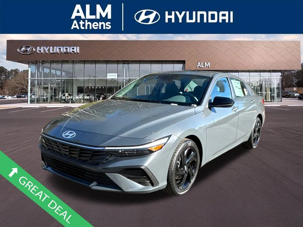 Gray 2026 Hyundai Elantra SEL Sport for sale in Athens, GA