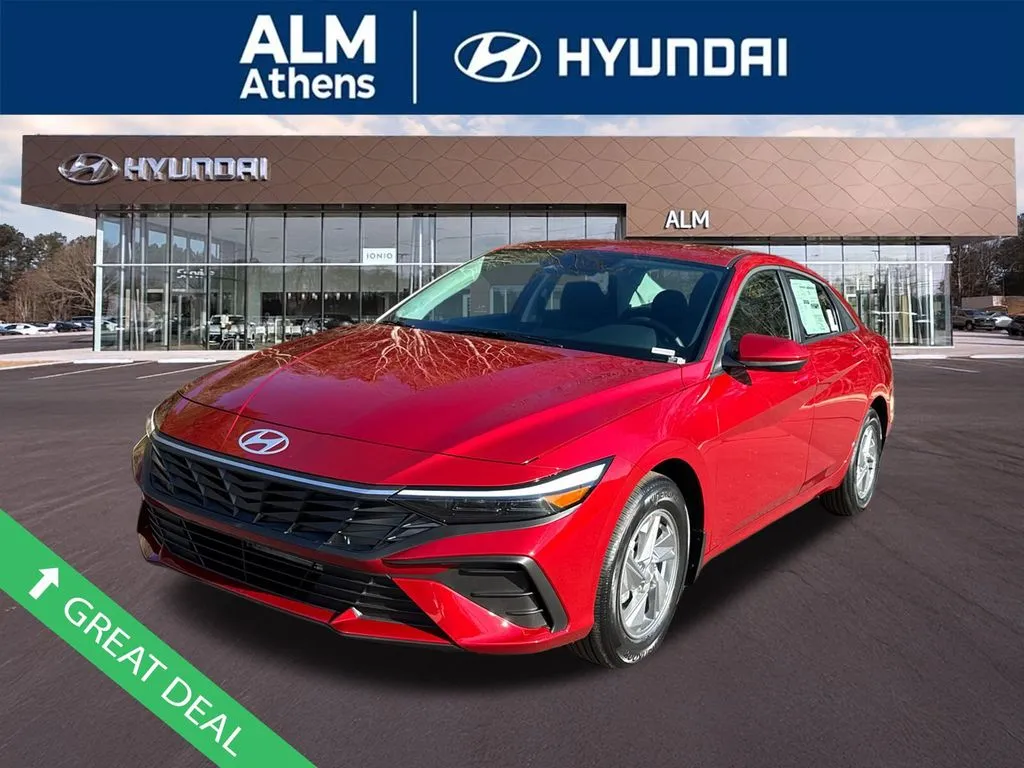 Red 2026 Hyundai Elantra SE for sale in Athens, GA