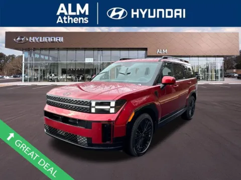 Red 2026 Hyundai Santa Fe Hybrid Calligraphy for sale in Athens, GA