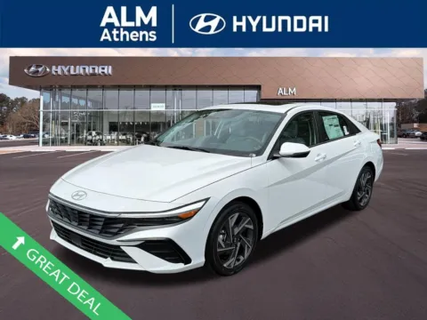 White 2026 Hyundai Elantra Limited for sale in Athens, GA
