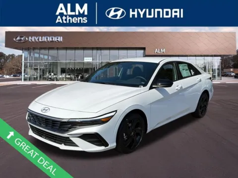 White 2026 Hyundai Elantra SEL Sport for sale in Athens, GA