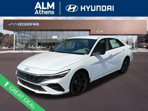 White 2026 Hyundai Elantra SEL Sport for sale in Athens, GA