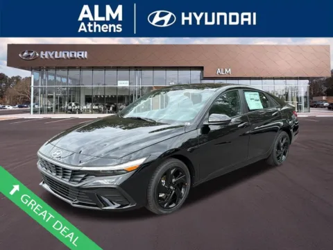 Black 2026 Hyundai Elantra SEL Sport for sale in Athens, GA