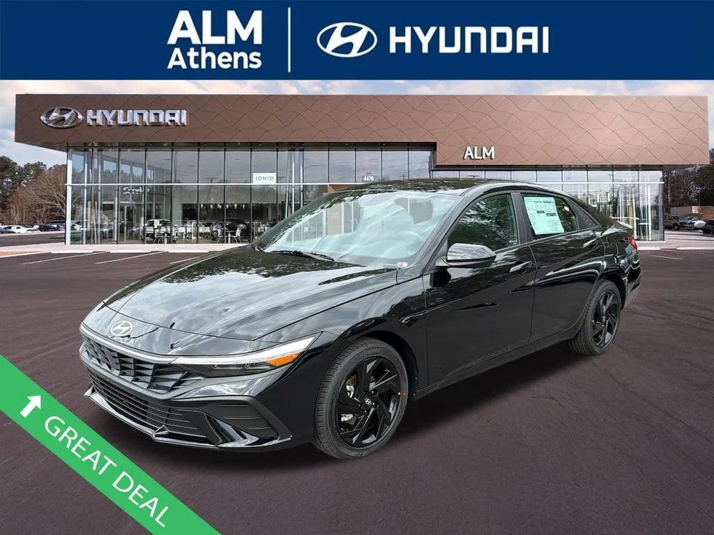 Black 2026 Hyundai Elantra SEL Sport for sale in Athens, GA