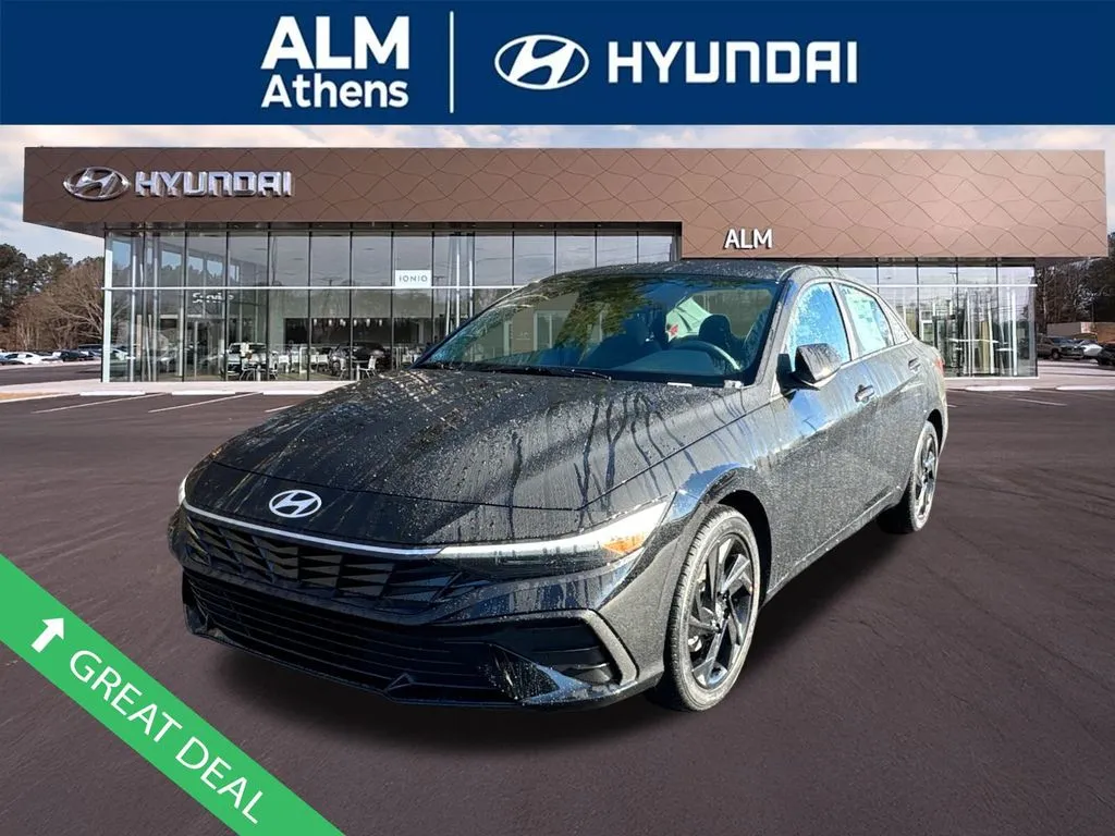 Black 2026 Hyundai Elantra SEL Sport for sale in Athens, GA