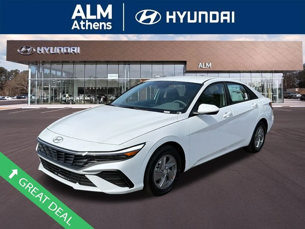 White 2026 Hyundai Elantra SE for sale in Athens, GA