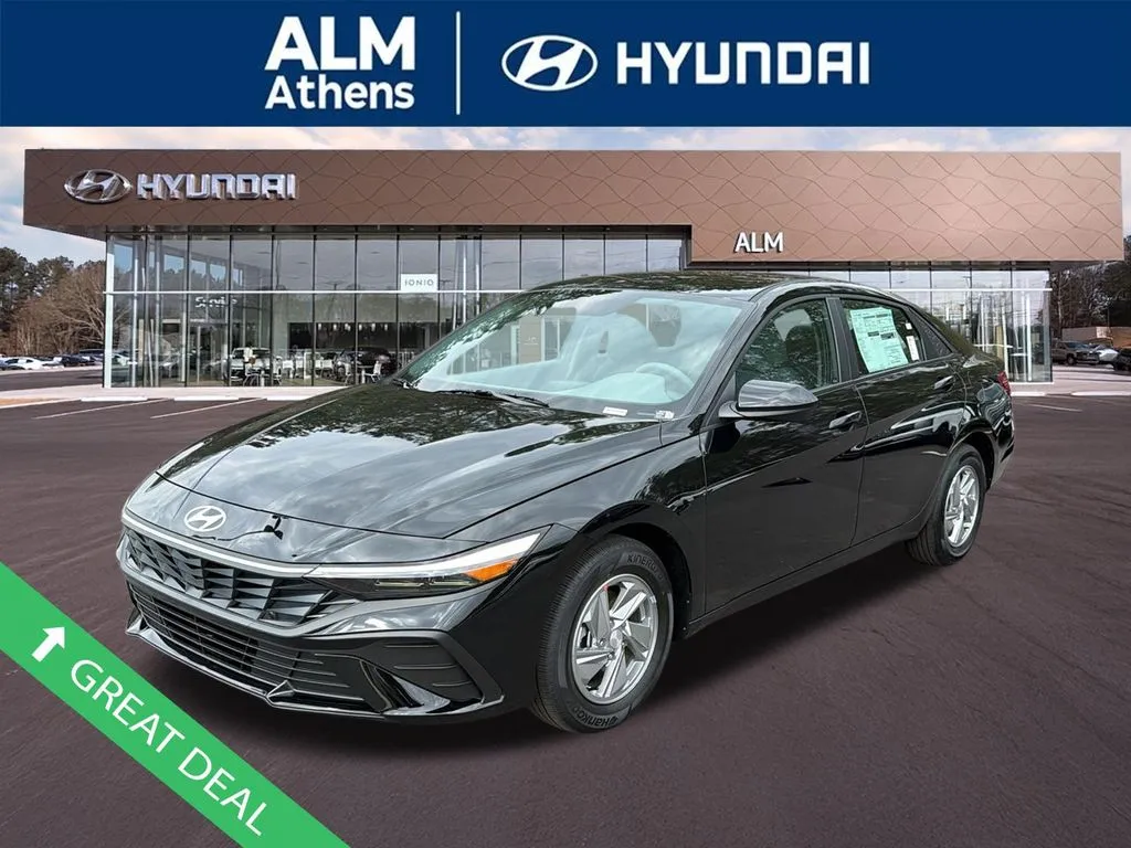 Black 2026 Hyundai Elantra SE for sale in Athens, GA