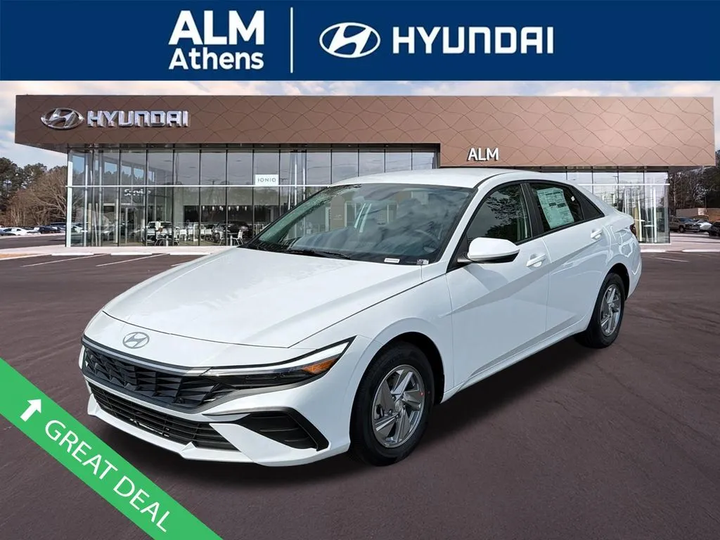 White 2026 Hyundai Elantra SE for sale in Athens, GA