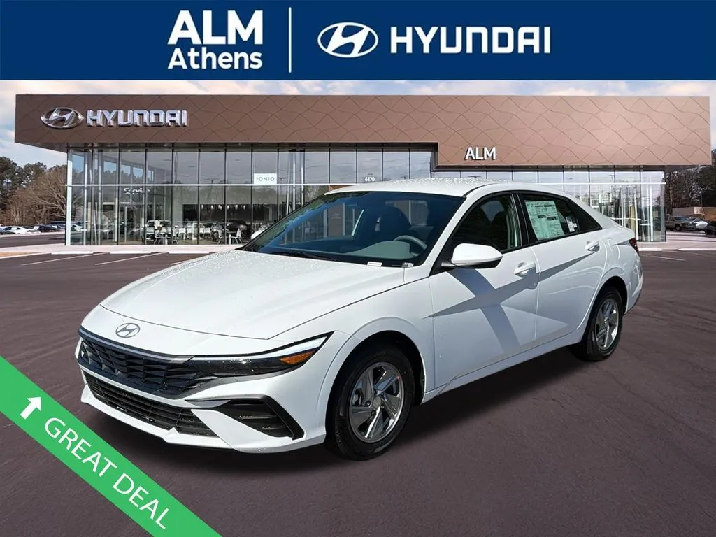 White 2026 Hyundai Elantra SE for sale in Athens, GA