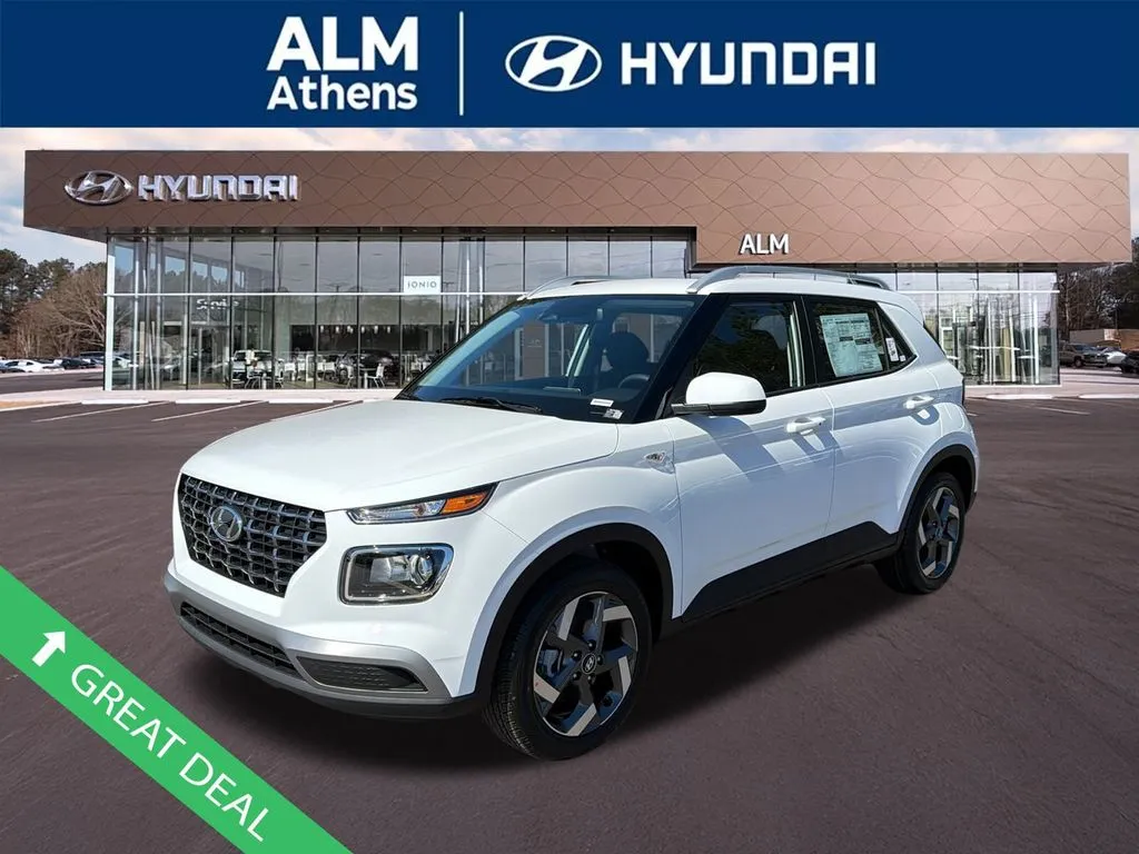 White 2026 Hyundai Venue SEL for sale in Athens, GA