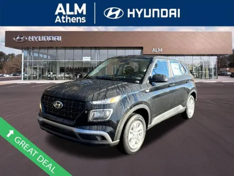 Black 2026 Hyundai Venue SE for sale in Athens, GA