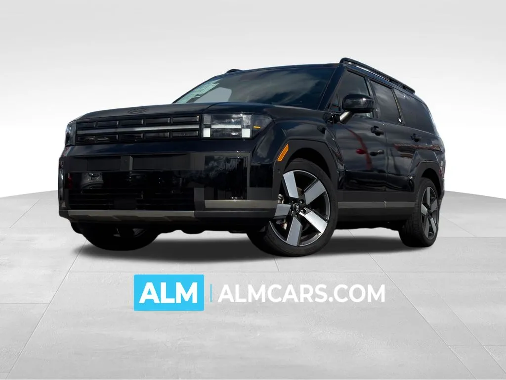 Black 2024 Hyundai Santa Fe Hybrid Limited for sale in Athens, GA
