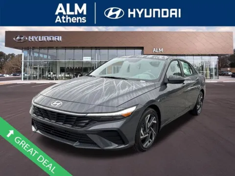 Gray 2025 Hyundai Elantra Hybrid SEL Sport for sale in Athens, GA