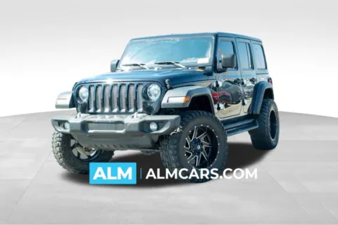 Black 2018 Jeep Wrangler Unlimited Sport S for sale in Athens, GA