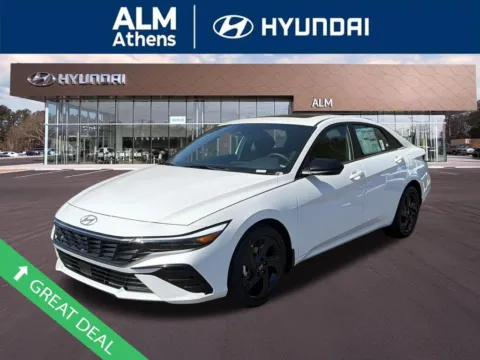 White 2026 Hyundai Elantra SEL Sport for sale in Athens, GA