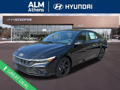 Black 2026 Hyundai Elantra SEL Sport for sale in Athens, GA